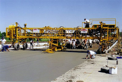 concrete spreading